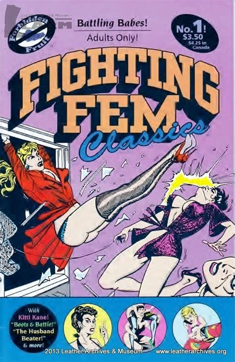 Fighting Fem Classics Comic Book Covers Comic Book