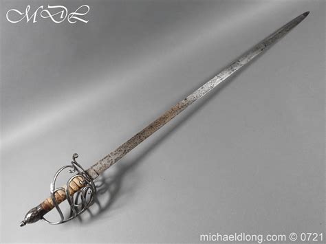 1788 British Heavy Cavalry Officers Sword By Woolley Michael D Long