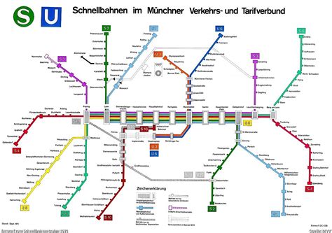 Munich S Bahn Wikiwand Munich Subway Map Transport Ma