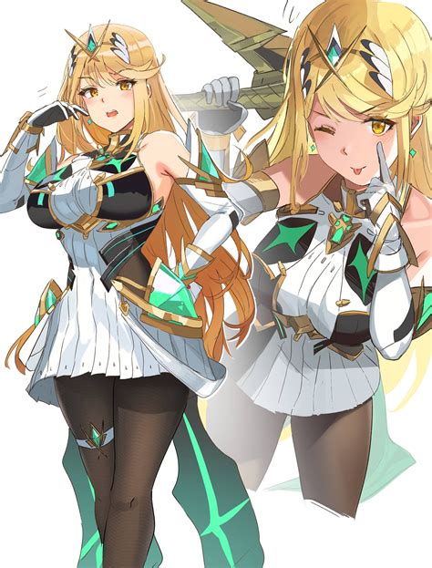 Mythra By Ormillef R Xenoblade Chronicles