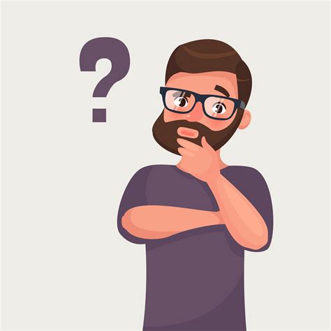 Maybe you would like to learn more about one of these? Thinking man with question mark - Download Free Vectors ...