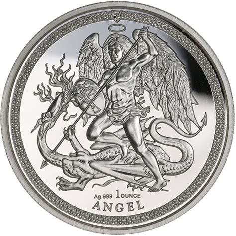 Buy 2018 1 Oz Silver Isle Of Man Angel Coins Proof
