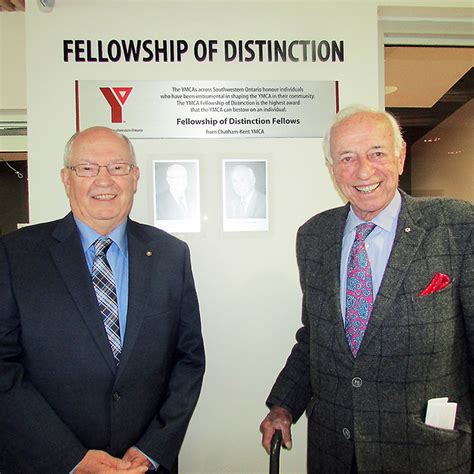 Two Chatham Men Honoured By Ymca The Chatham Voice