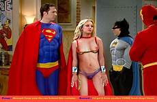 cuoco kaley penny bang sheldon fakes brian