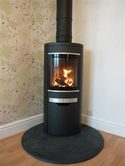 Scan 58 Woodburner In A Corner Wood Burning Stove Installation From