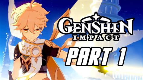Genshin Impact Gameplay Walkthrough Part 1 Male No Commentary Ps4