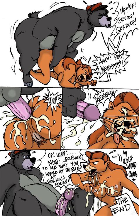 Rule 34 Anal Anal Sex Anthro Baloo Bear Breasts Comic Cum Cum On Face