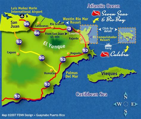Map Of Puerto Rico And Culebra Contáctanos With Images Puerto
