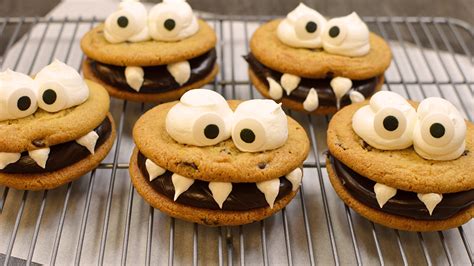 Recipes Monster Sandwich Cookies A Perfect Halloween Cookie Idea