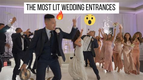 The Most Lit Wedding Entrances Of 2022 Youtube