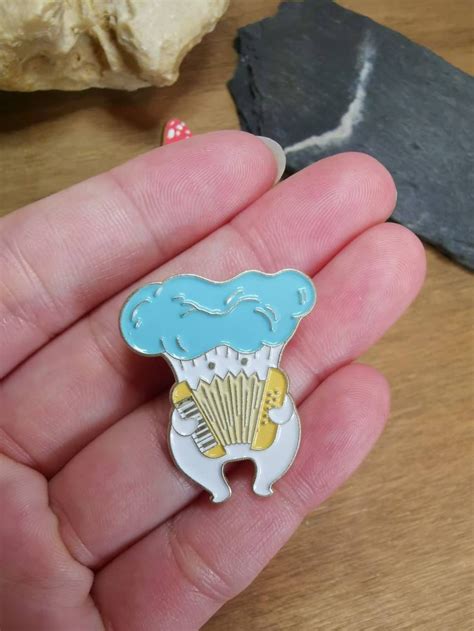 New Fashion Adventure Enamel Pins Cute Mushrooms Pins Etsy UK
