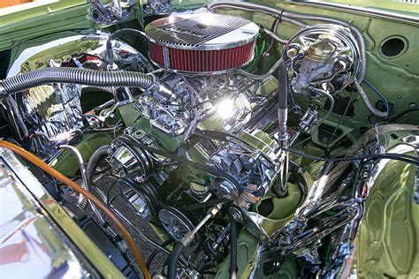 1964 Chevy Impala Engine Bay