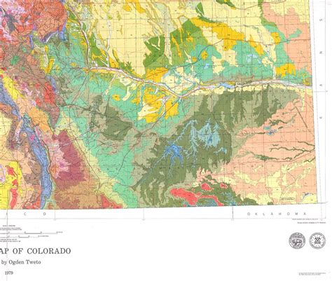 Colorado Geologic Map Southeast Quadrant Us Geological S Flickr