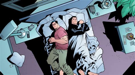Batman And Supermans First Crossover Comic Saw Dc Heroes Share A Bed