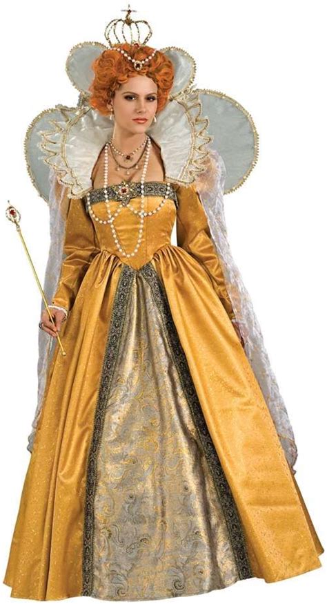 Queen Elizabeth I ♡ Costumes For Women Queen Costume Elizabethan