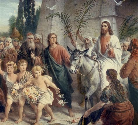 Palm Sunday Of The Lords Passion
