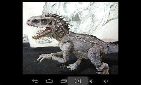 Jurassic World Park Movie Indominus Rex Diabolus I Rex D Rex Custom Art Figure 1782426604