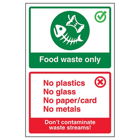 Food Waste Only Dont Contaminate Wasteposter Dos And Donts