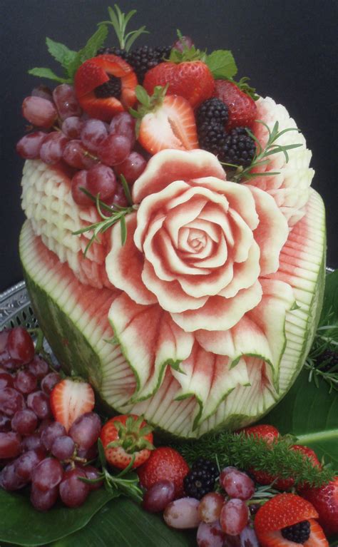 There will always be a significant amount of debate over which fruits should be vegetables and which vegetables are technically fruits. Watermelon Carving Secrets and Designs | Fruit, vegetable ...