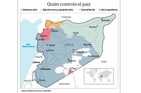 El Mapa De Siria Puede Volver A Dibujarse
