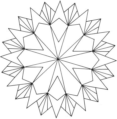 Free Printable Geometric Coloring Pages For Adults