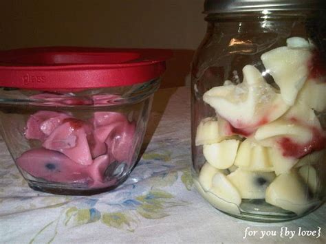 Yogurt Covered Fruit I Dont Use An Ice Tray But Drop Them On A Cookie
