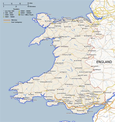 Wales Map Uk Maps