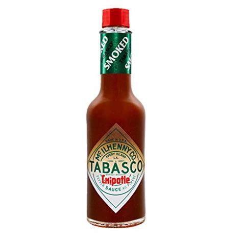 Tabasco Chipotle Pepper Sauce 5 Ounce Pack Of 1 Scoville Scale