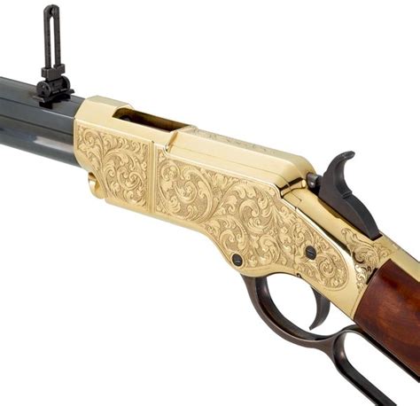 The Deluxe Engraved Henry Original Rifle 44 40 H011d Homestead