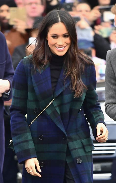 Meghan Markle Wears Daring Green Tartan Jacket During Visit To Edinburgh Castle With Prince