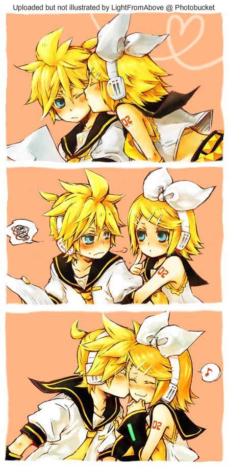 Rin And Len Kagamine Although Im Not A Very Big Fan Of That Pairing
