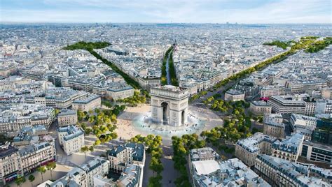 Pariss Champs Élysées Will Get A Pedestrian Friendly Green Overhaul