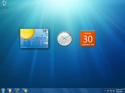 Windows 7 Desktop Gadgets Windows Tools Help And Guides