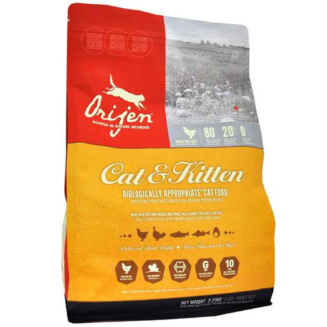 As a testament to the brand's quality, there has only been a single recall in the history of the brand. Orijen Dry Cat & Kitten Food (5 lbs)