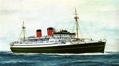 Cruise Ship History Union Steams Luxurious Tss Awatea Was The