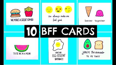 10 Diy Friendship Card Ideas How To Make Special Birthday Card For