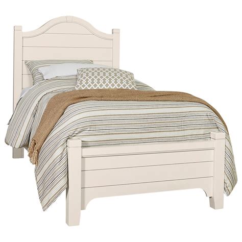 Laurel Mercantile Co Bungalow 744 338 833 900 Twin Low Profile Bed With Arch Headboard