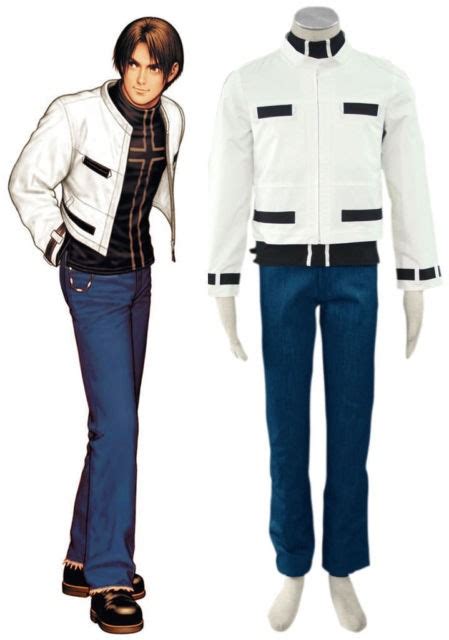 The King Of Fighters Kyo Kusanagi Mans Cosplay Costume Gc00177 The