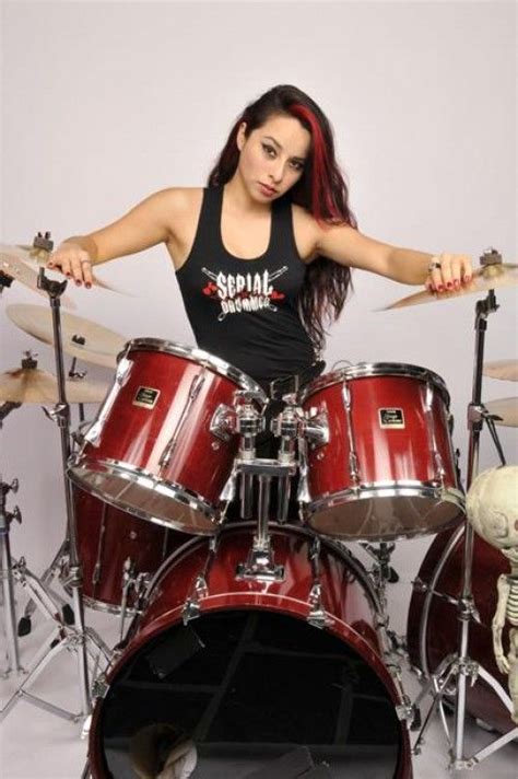 Female Drummers Hot Female Drummer Drums Pinterest Latinas