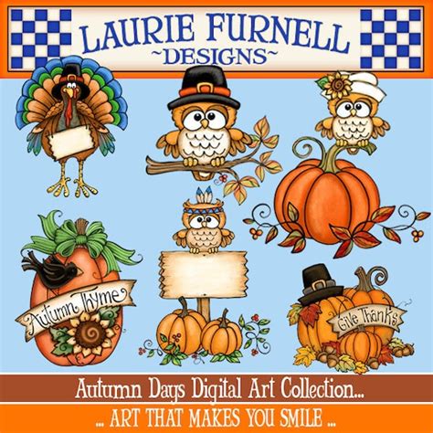Halloween Clip Art Halloween Printables Papercrafts Laurie Furnell