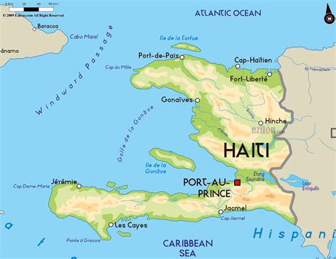 Physical Map Of Haiti Tyler Texas Zip Code Map