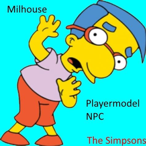 Steam Workshopthe Simpsons Milhouse Player Model Npc