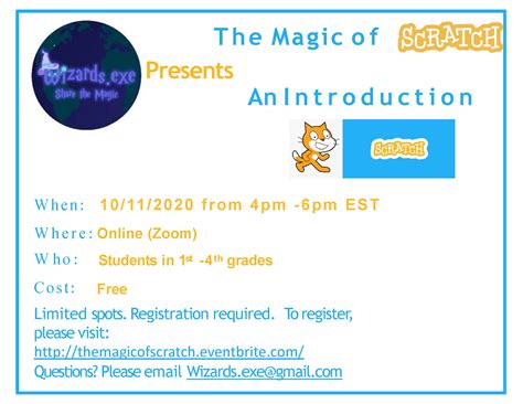 Maryland Stem Festival The Magic Of Scratch An Introduction
