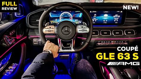 New Mercedes Gle 63 S Amg Coupe V8 New Full Night Ambient Review