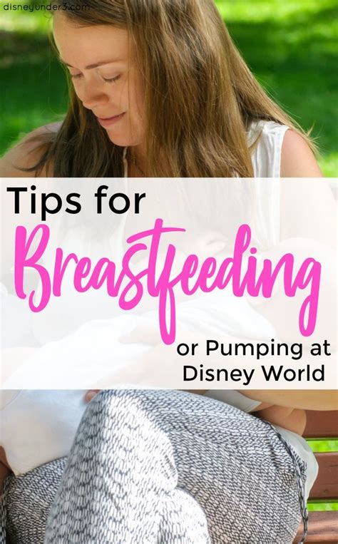 Tips For Breastfeeding Or Pumping At Disney World Disney Under Disney World Family Disney