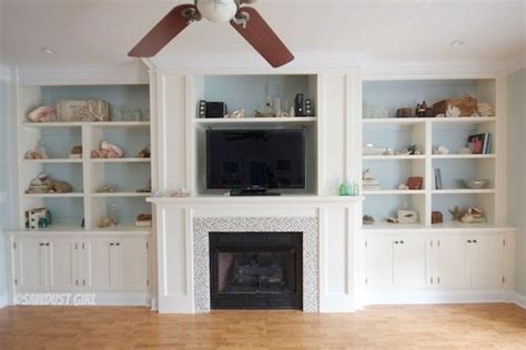 Built-in Entertainment Center and Fireplace