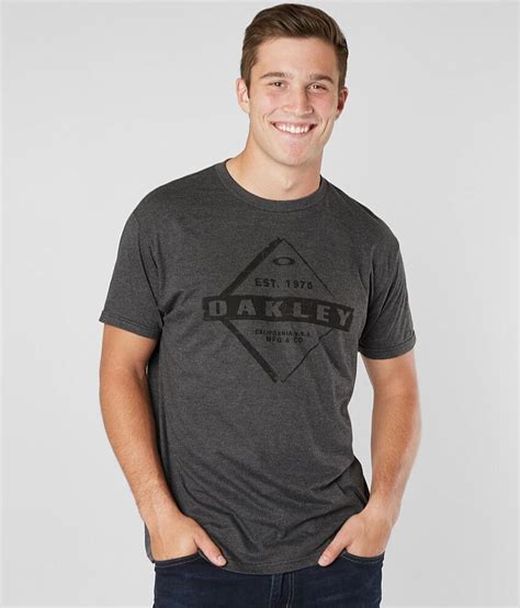 Oakley Shade T Shirt Mens T Shirts In Blackout Light Heather Buckle