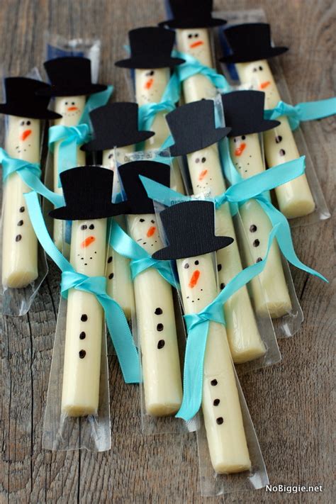 string cheese snowman fun family crafts