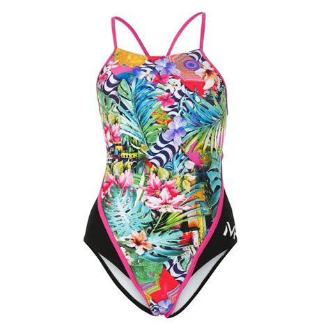 Obviously it really pays off to be a highly celebrated olympic star if you want to rub. MP Michael Phelps Women's Flores One Piece Swimsuit Racerback