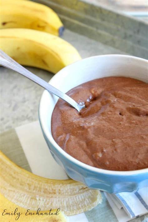 Weight Watchers Chocolate Pudding With Banana Pudding Weightwatchers Chocolate Banana Recipes